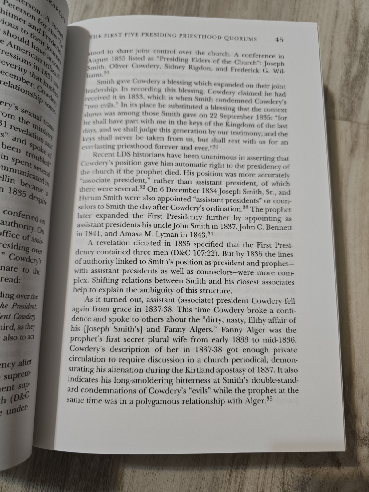 The Mormon Hierarchy: Origins of Power – Hardcover By Quinn, D Michael –