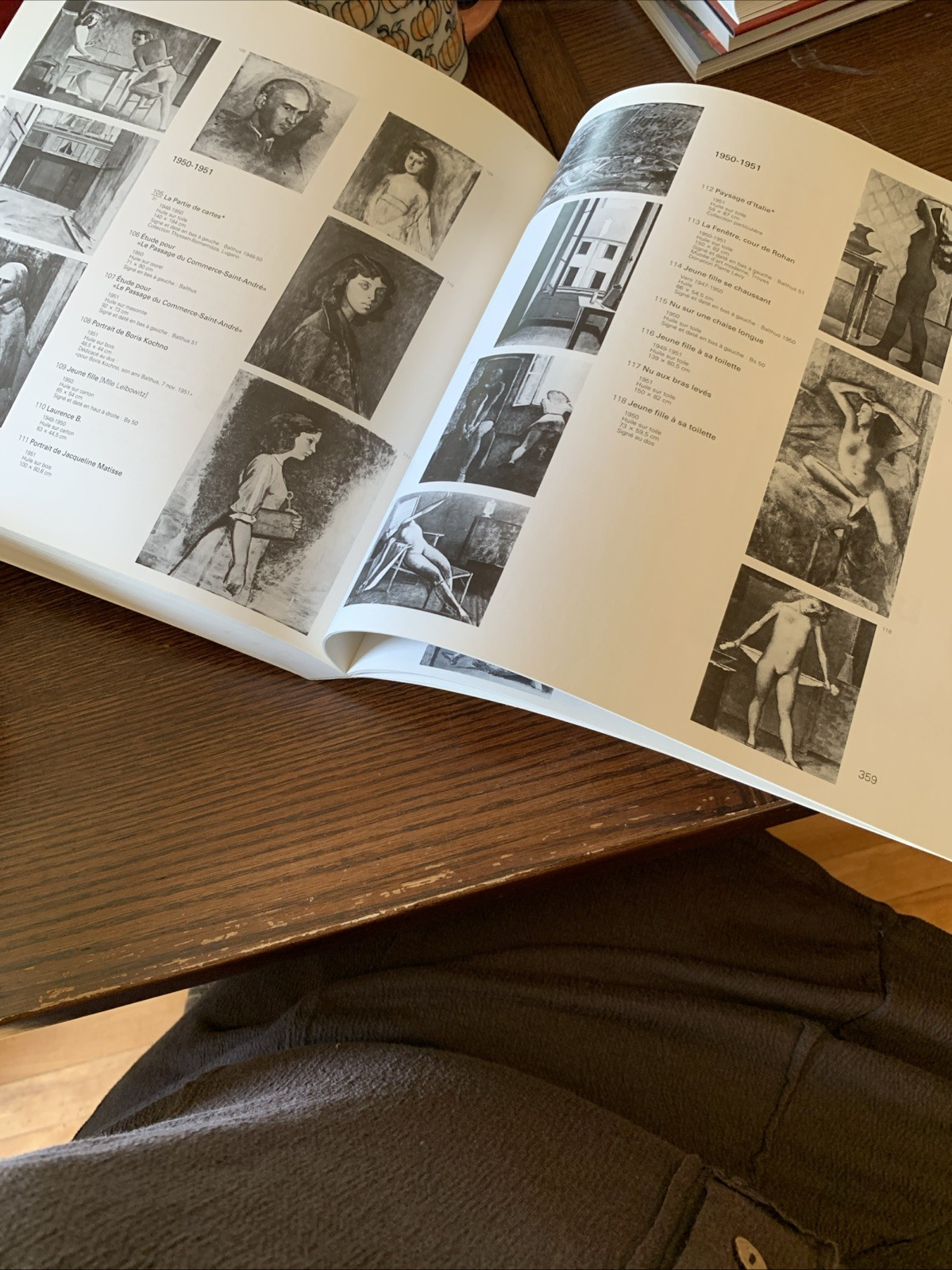 BALTHUS: CENTRE GEORGES POMPIDOU MUSEE NATIONAL D’ART French Excellent Catalogue