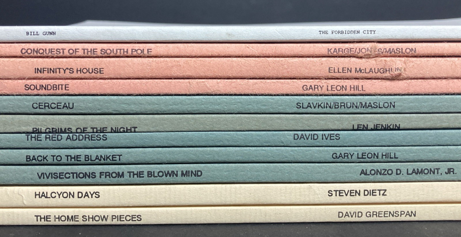 Lot Of 11 Issues | Plays In Progress | Theatre Communications Group