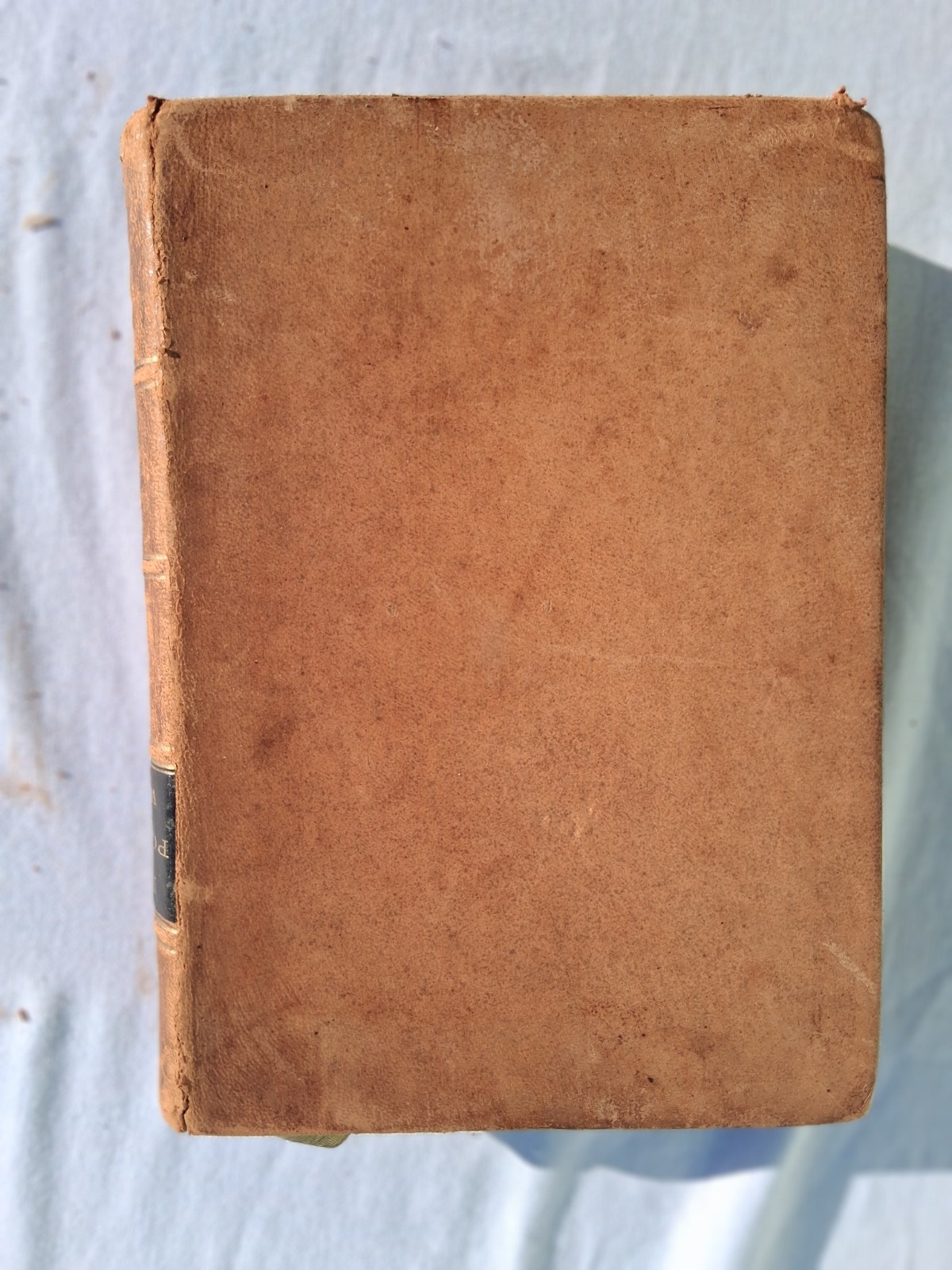 Poetical Works of Robert Burns Leather cover 1800s