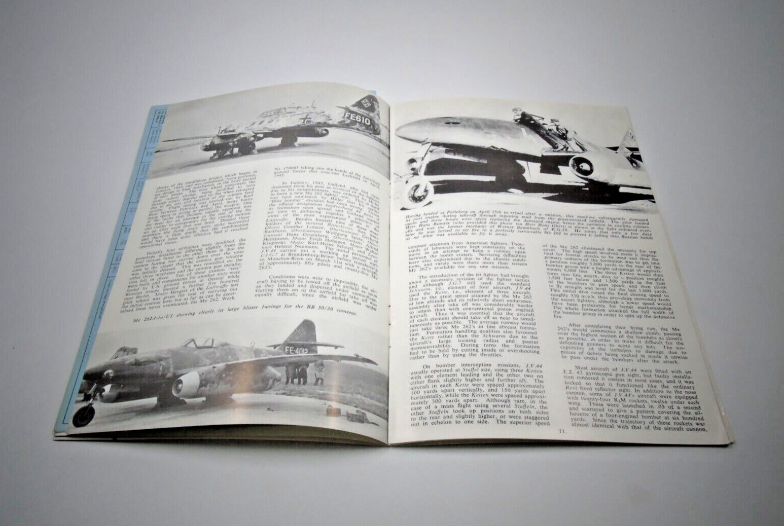Messerschmitt Me 262 Described Part 2 Kenneth Merrick, Kookaburra technical pub.