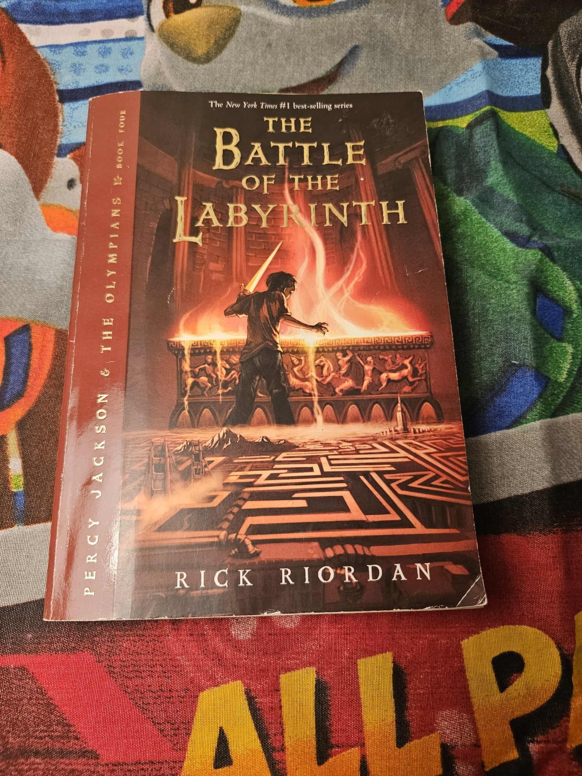 Battle of the Labyrinth by Rick Riordan (2011, Trade Paperback)