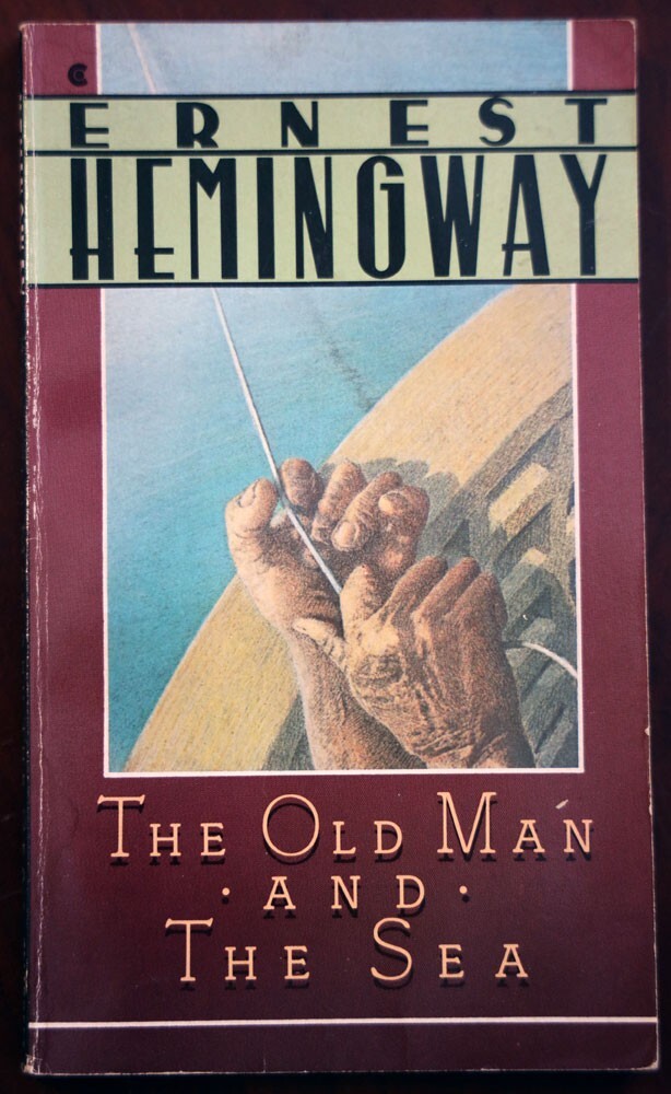 The Old Man and The Sea by Ernest Hemingway 1987 Paperback Collier/Scribner