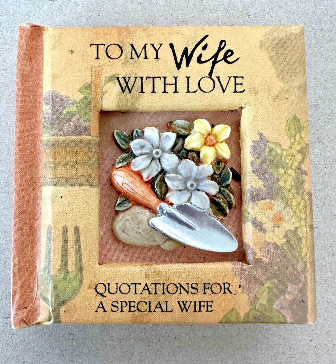 To My Wife With Love Mini Quote Book 3in 50 Pages Gift Anniversary Birthday New