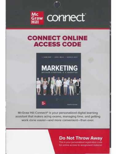 Connect Access Code Card for – Printed Access Code, by Shane Hunt; John – New a