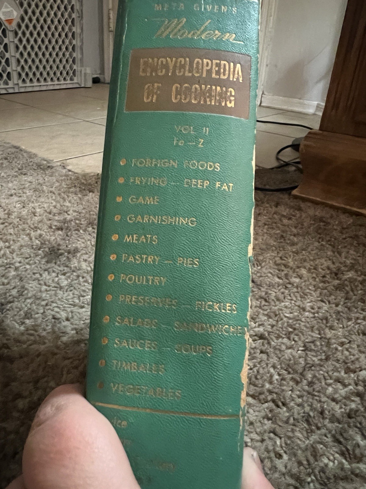 Modern Encyclopedia of Cooking – Volumes 1 & 2 by Meta Given’s