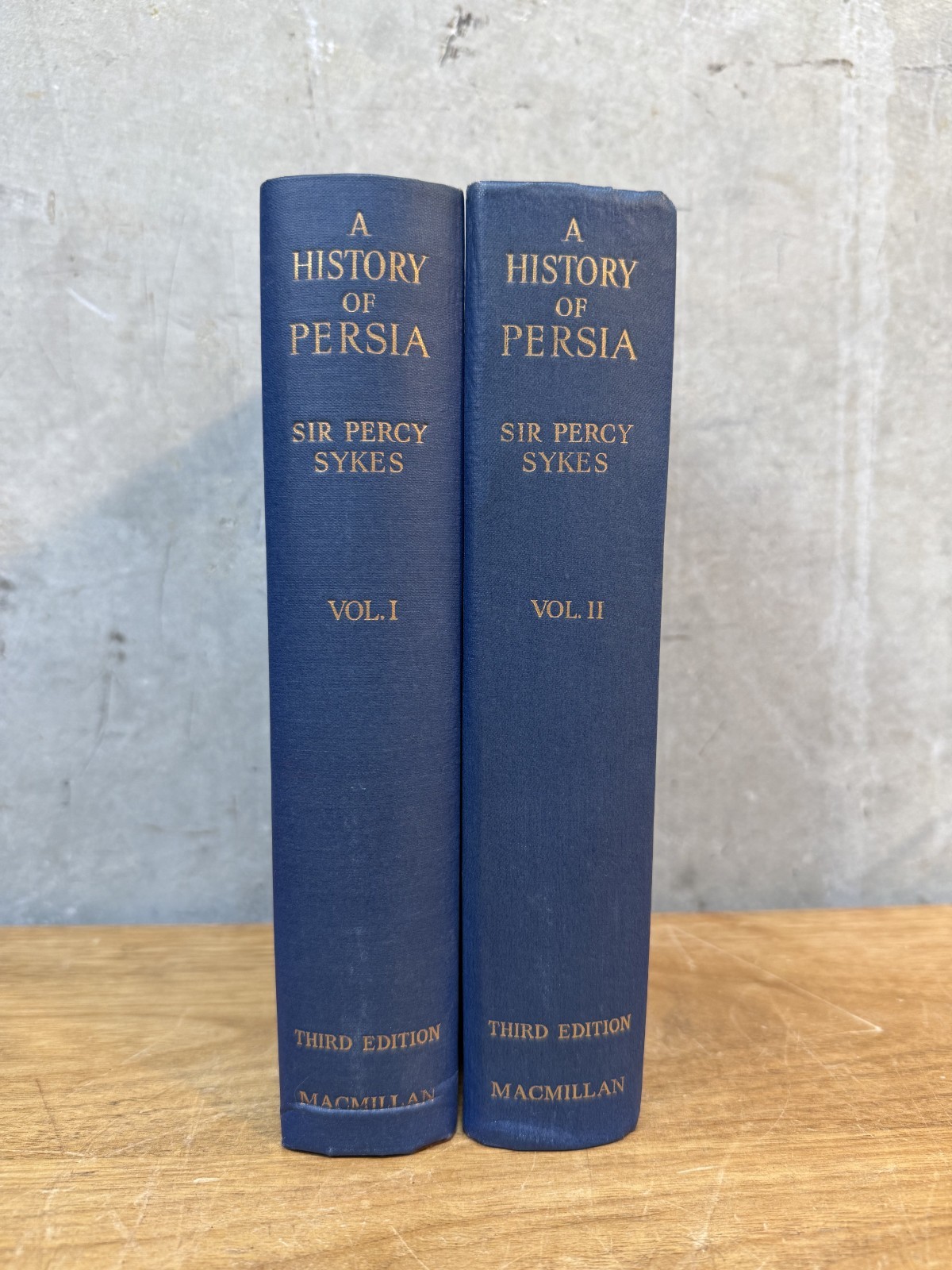 A History Of Persia Vols 1 And 2 Complete Set Percy Sykes Third Ed. 1963