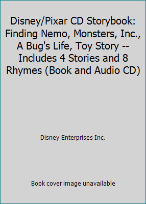 Disney/Pixar CD Storybook: Finding Nemo, Monsters, Inc., A Bug’s Life, Toy…