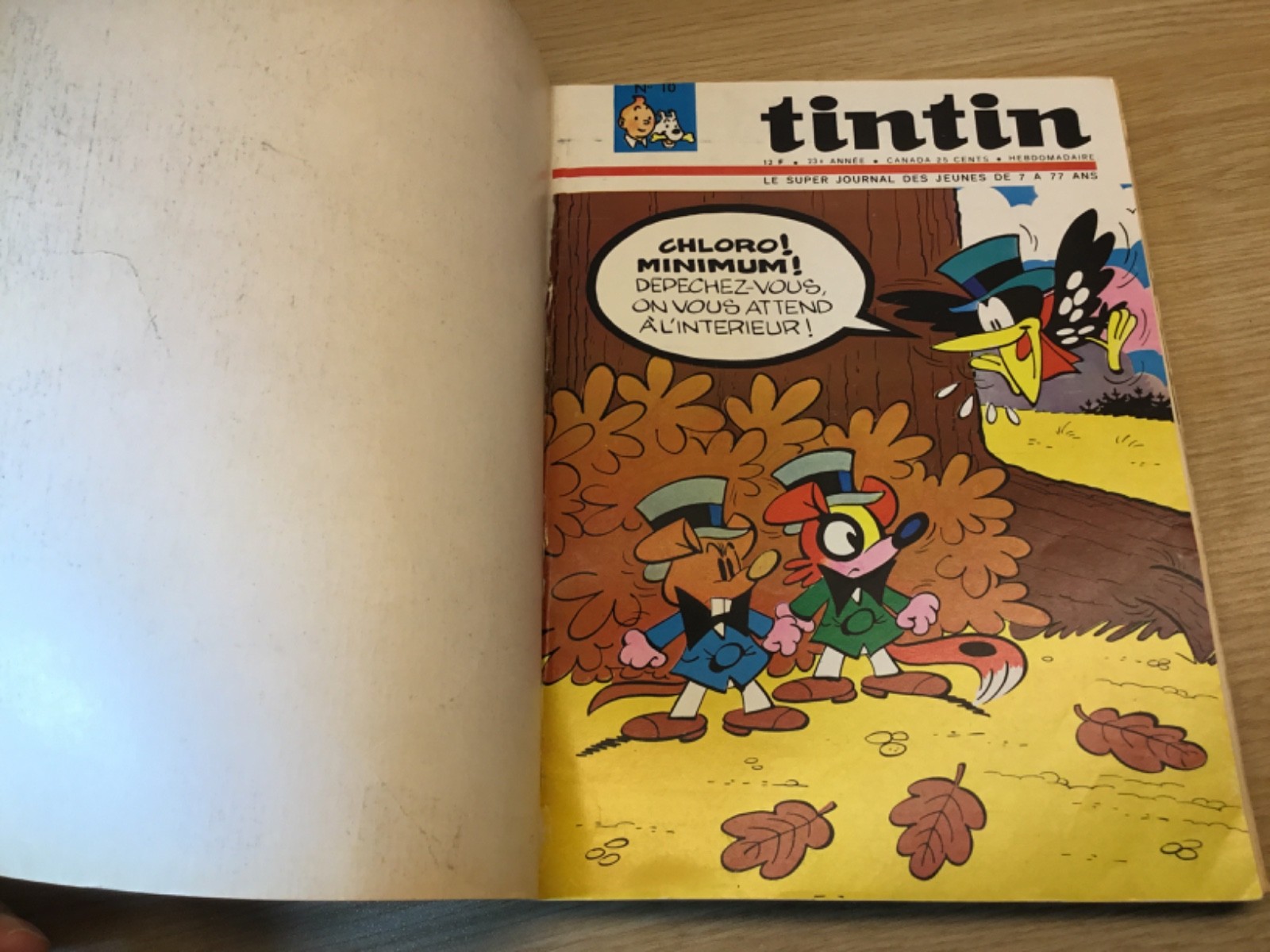 TinTin Le Super Journal des Jeunes, Album 52 plus de 260 Pages All in French