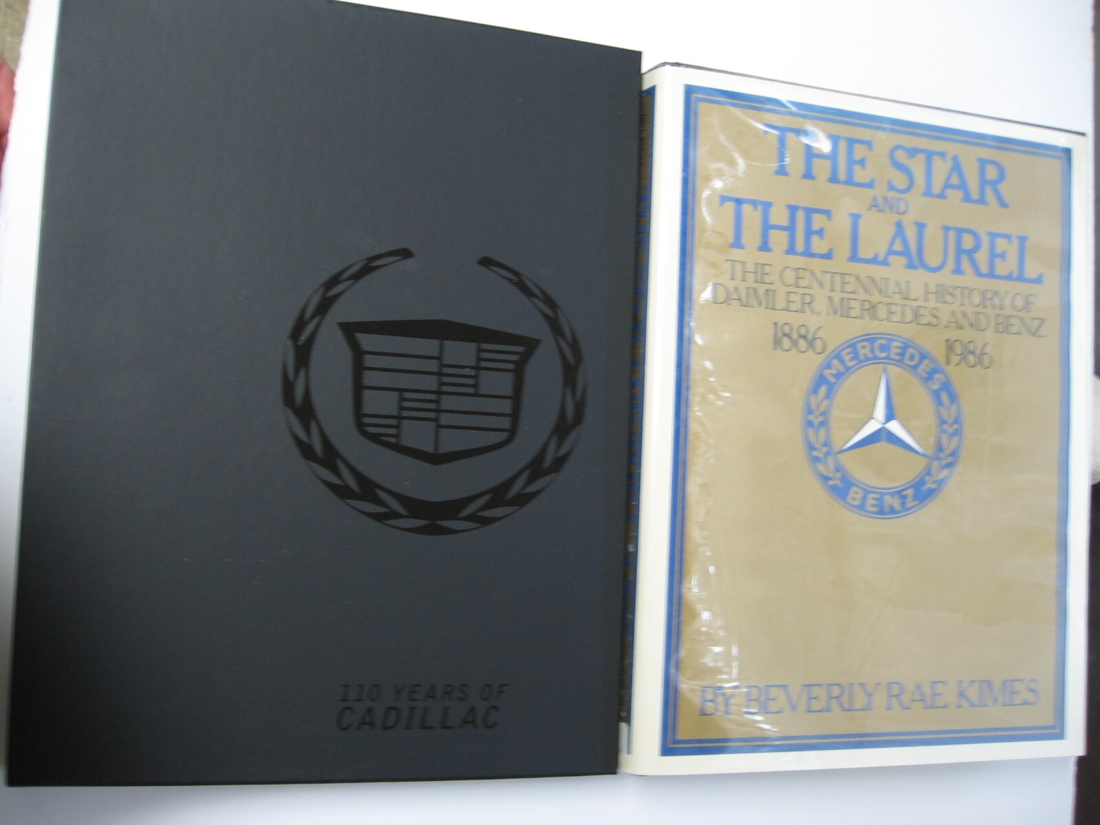 2012 Cadillac First Ed. with slip case + 1986 Centennial Mercedes-Benz Daimler
