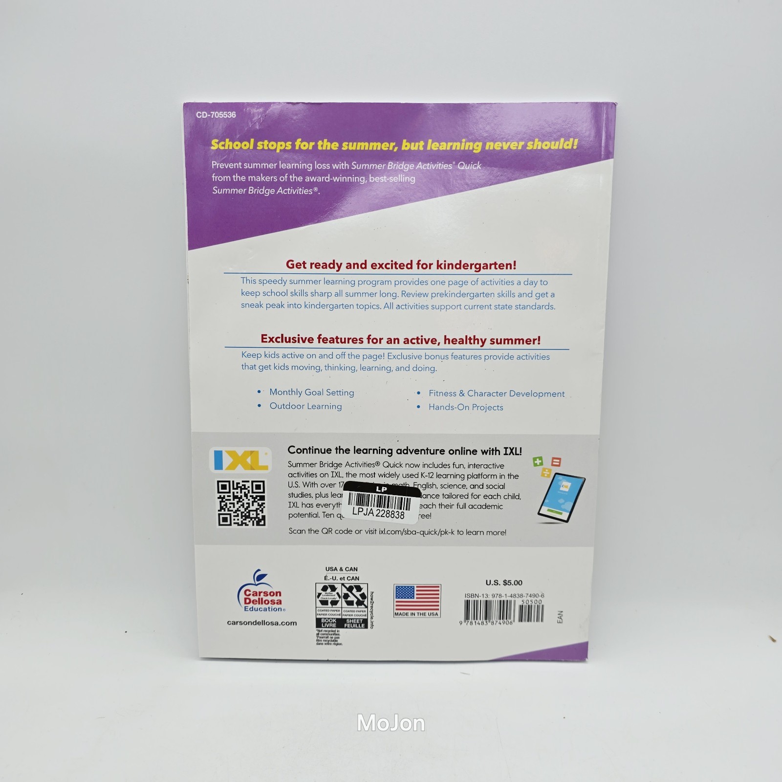 Wholesale Lot 33 Summer Bridge Activities Quick Pre-K- 7th Grade Science Reading