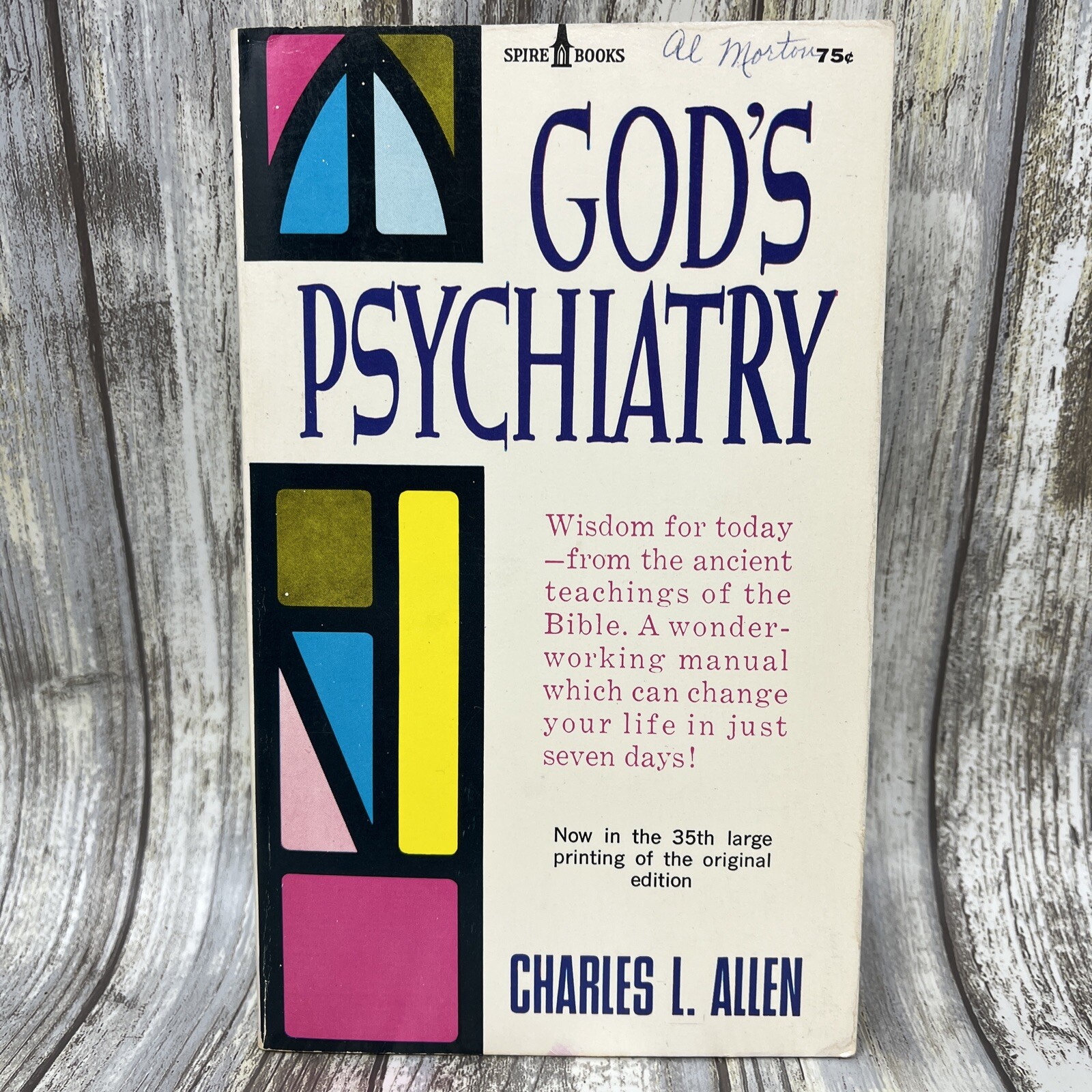 God’s Psychiatry Paperback Charles L. Allen 1971 Spire Books