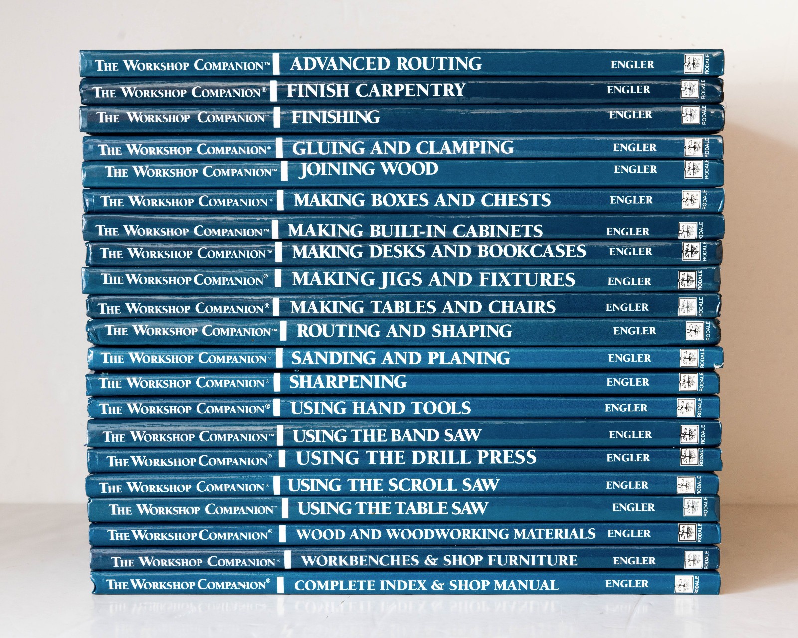 THE WORKSHOP COMPANION Complete Series Lot of 21 Hardcover Books Nick Engler