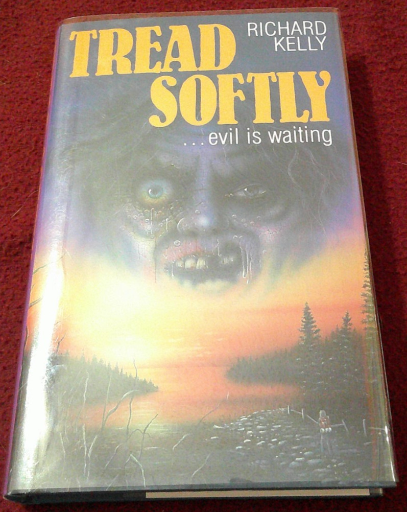 Tread Softly by Richard Laymon as Richard Kelly (1987, HC) W.H. Allen UK first