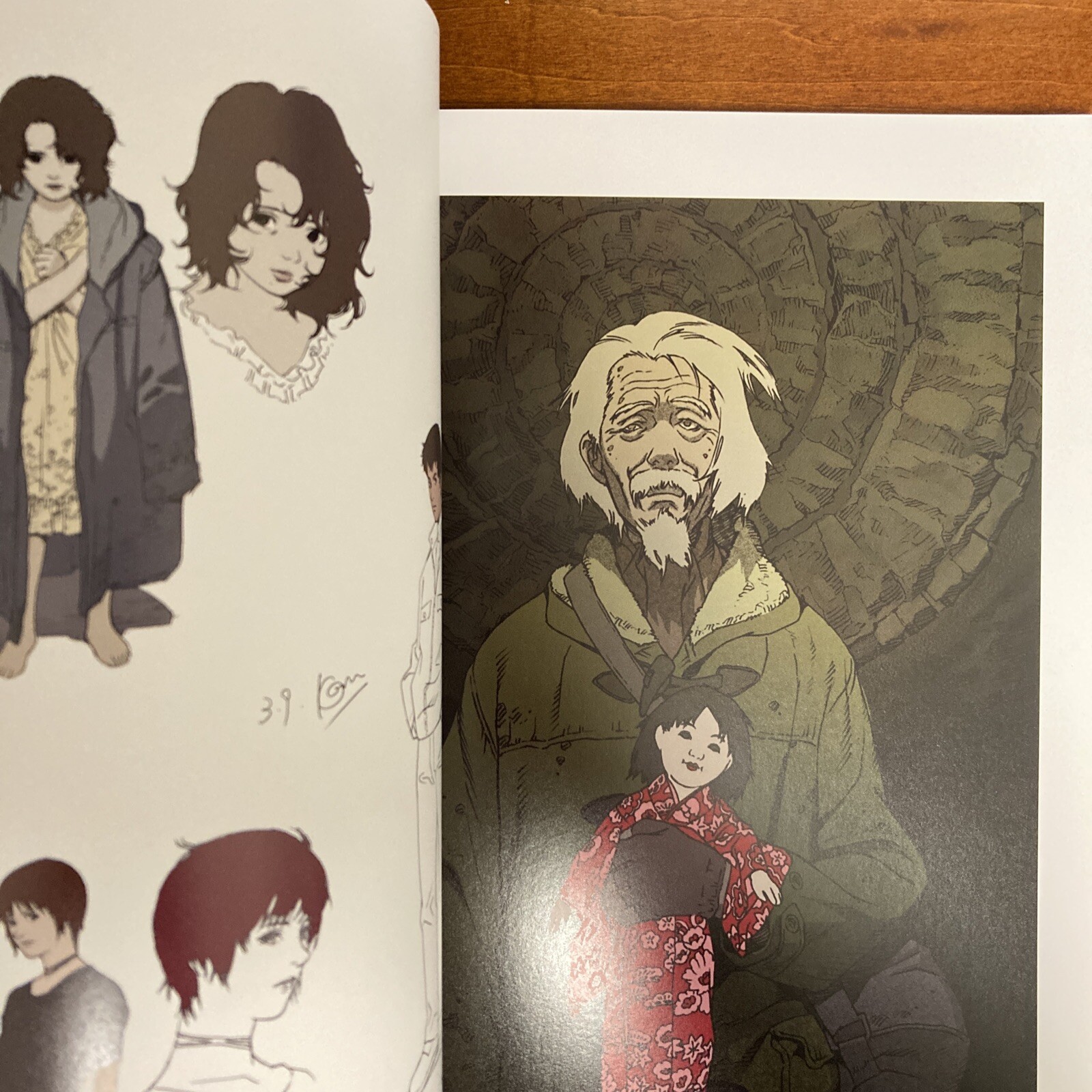 Satoshi Kon Art Book KON’S WORKS 1982-2010 Illustration