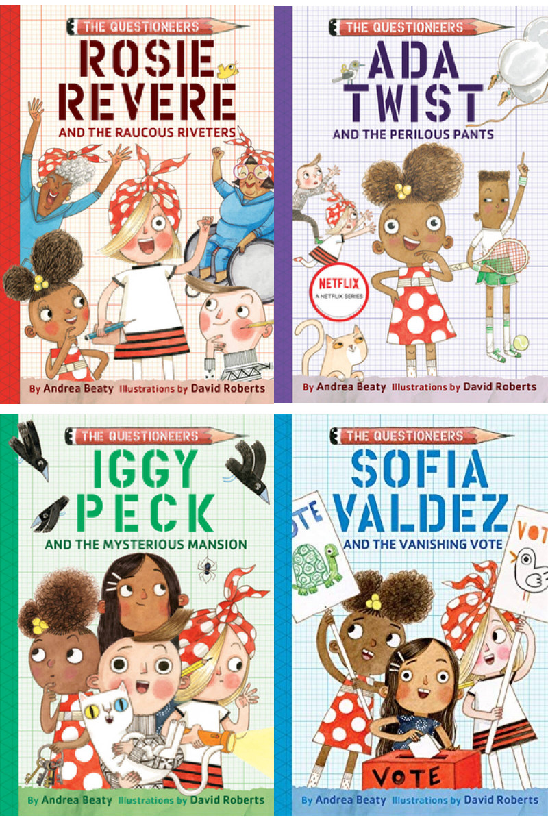 Questioneers Chapter Books Series All 4 Books in Hardcover