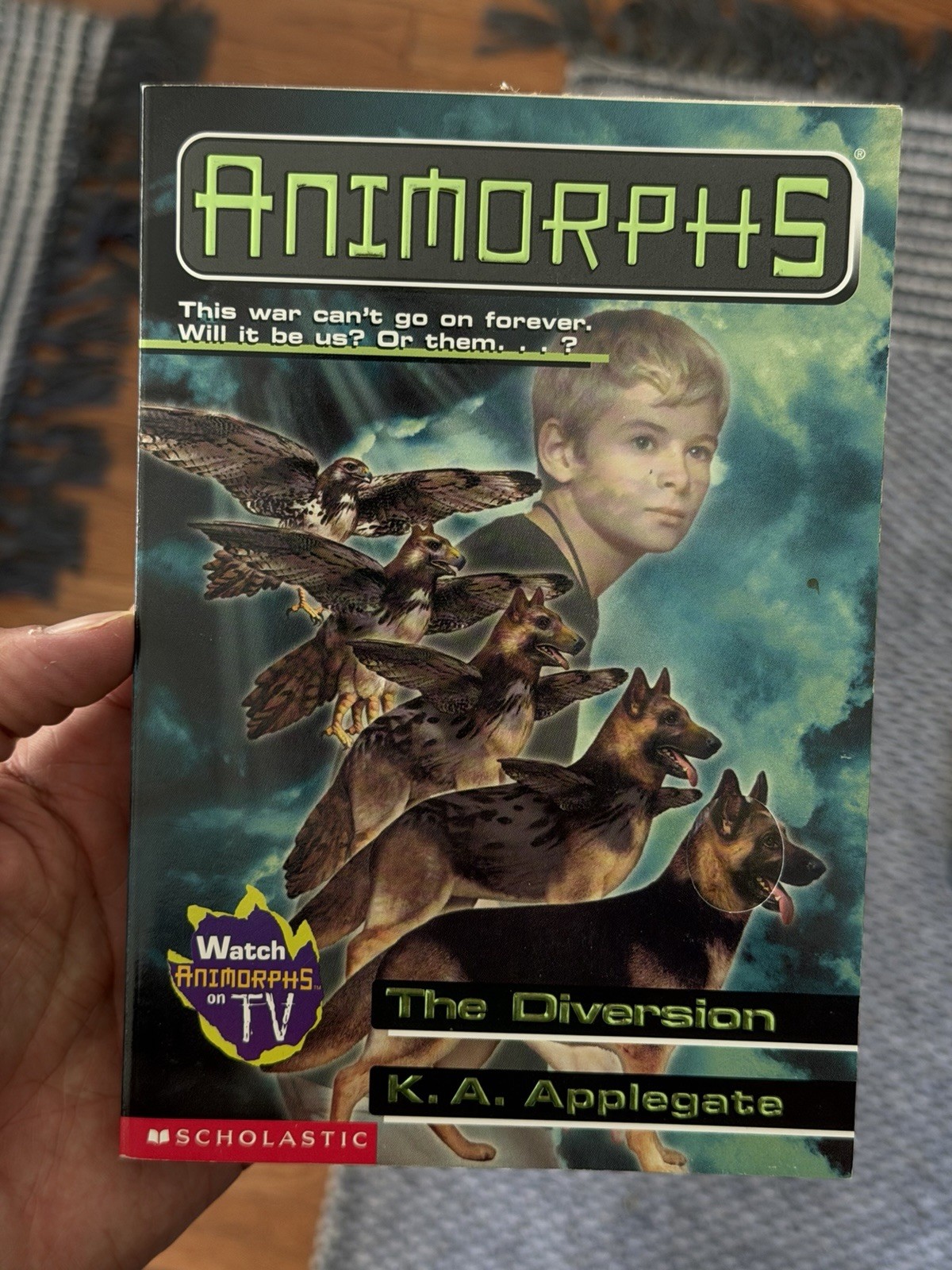Animorphs Diversion #49 by K. A. Applegate (2001, Trade Paperback) 1st Print Ed