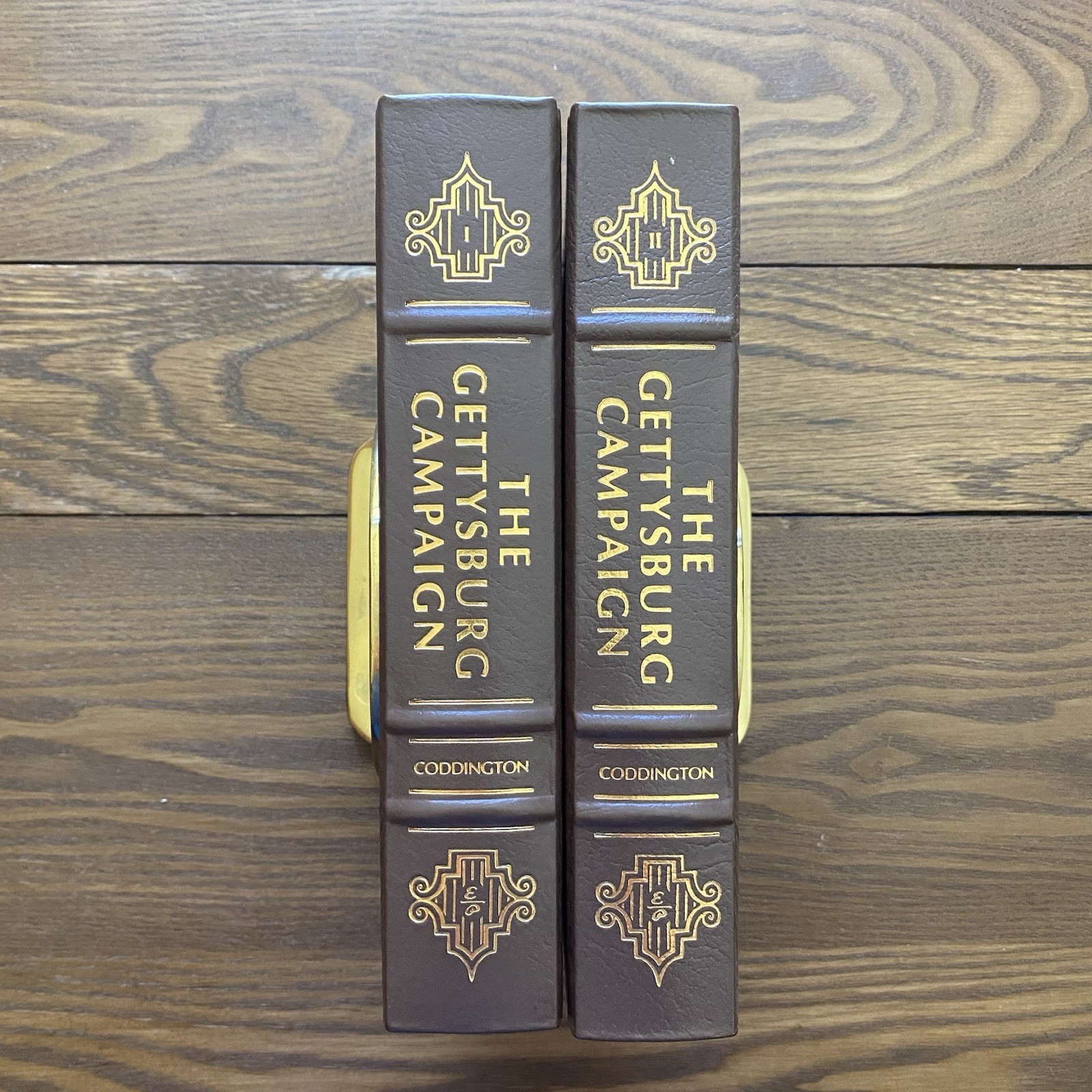 Easton Press The Gettysburg Campaign 1997 Coddington Vols I & II Leather Bound