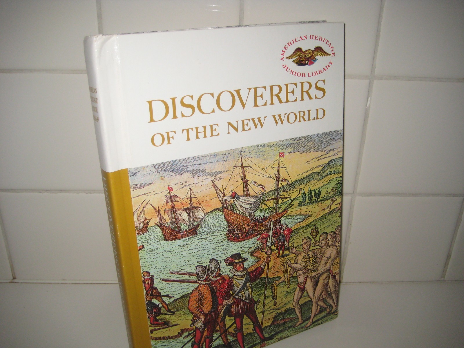 American history junior library/Discoverers of New World/1960/ hardback/Berger
