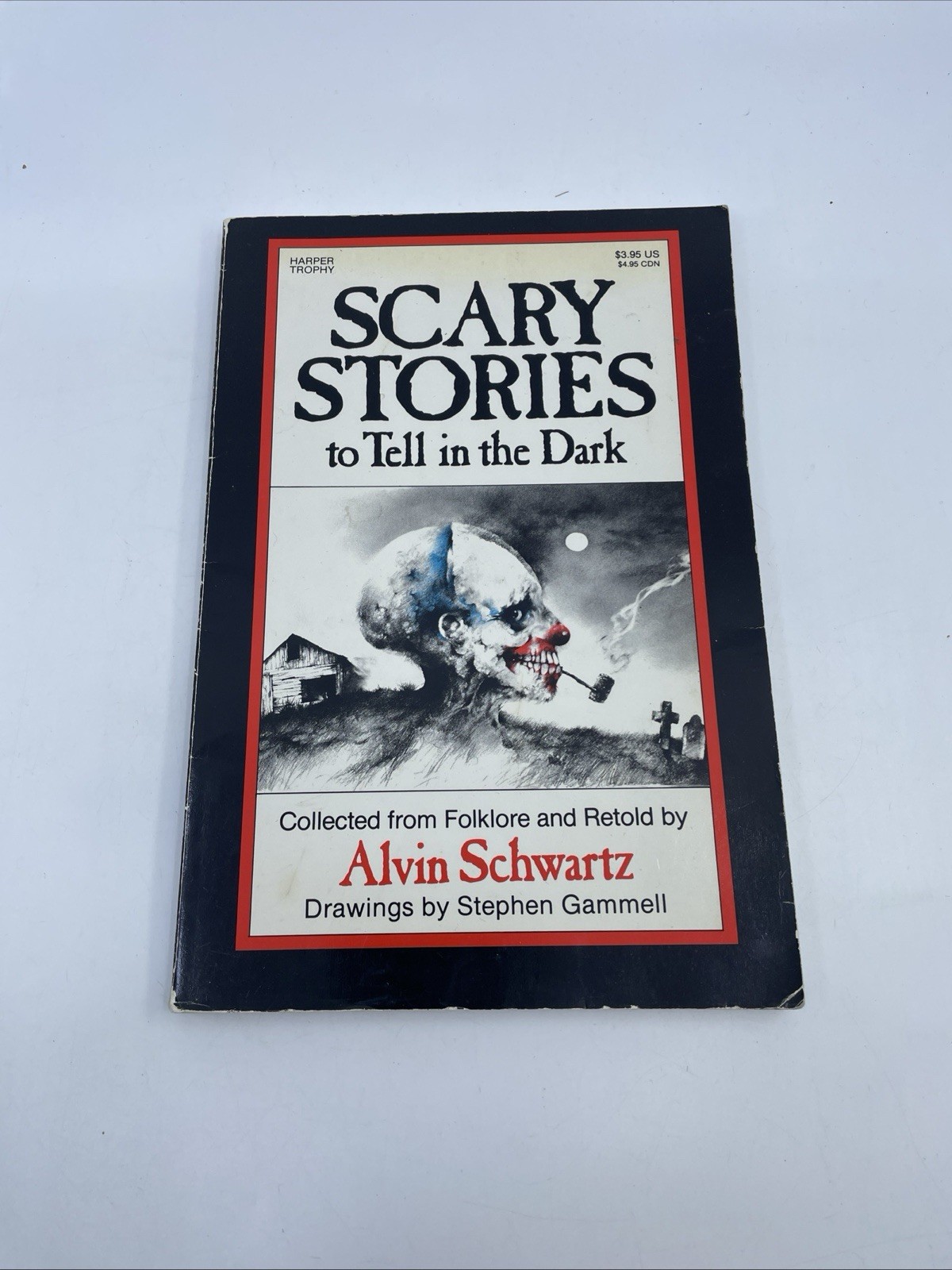 Scary Stories to Tell in the Dark First Harper Trophy Ed. 1986 Stephen Gammell