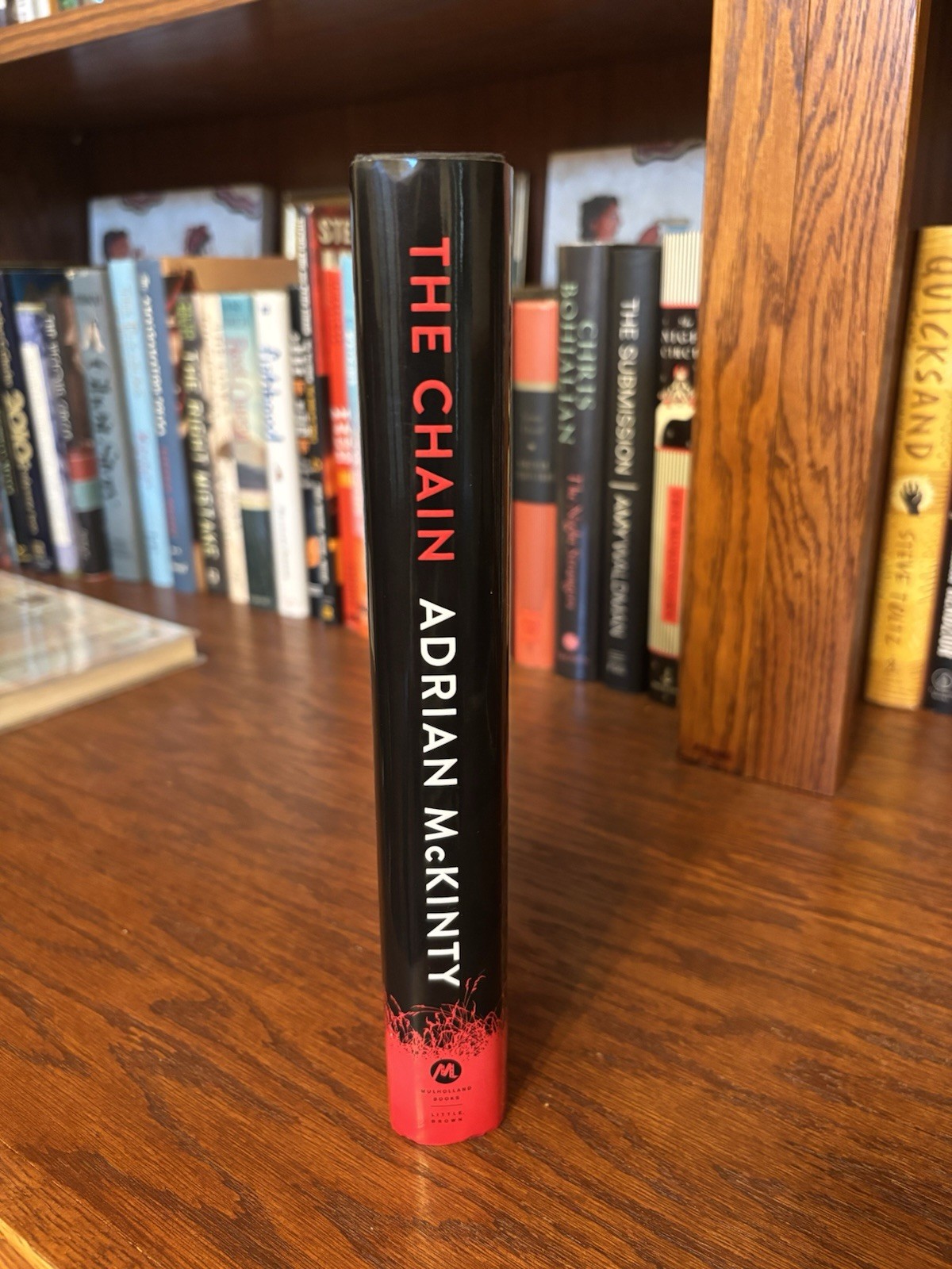The Chain. Adrian McKinty 1st HC Ptg. Mulholland 2019. Fine Unread