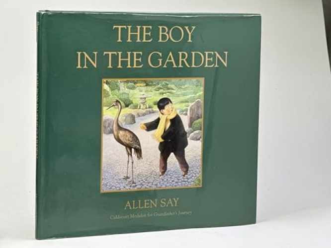 The Boy in the Garden – Hardcover, by Say Allen – Very Good b