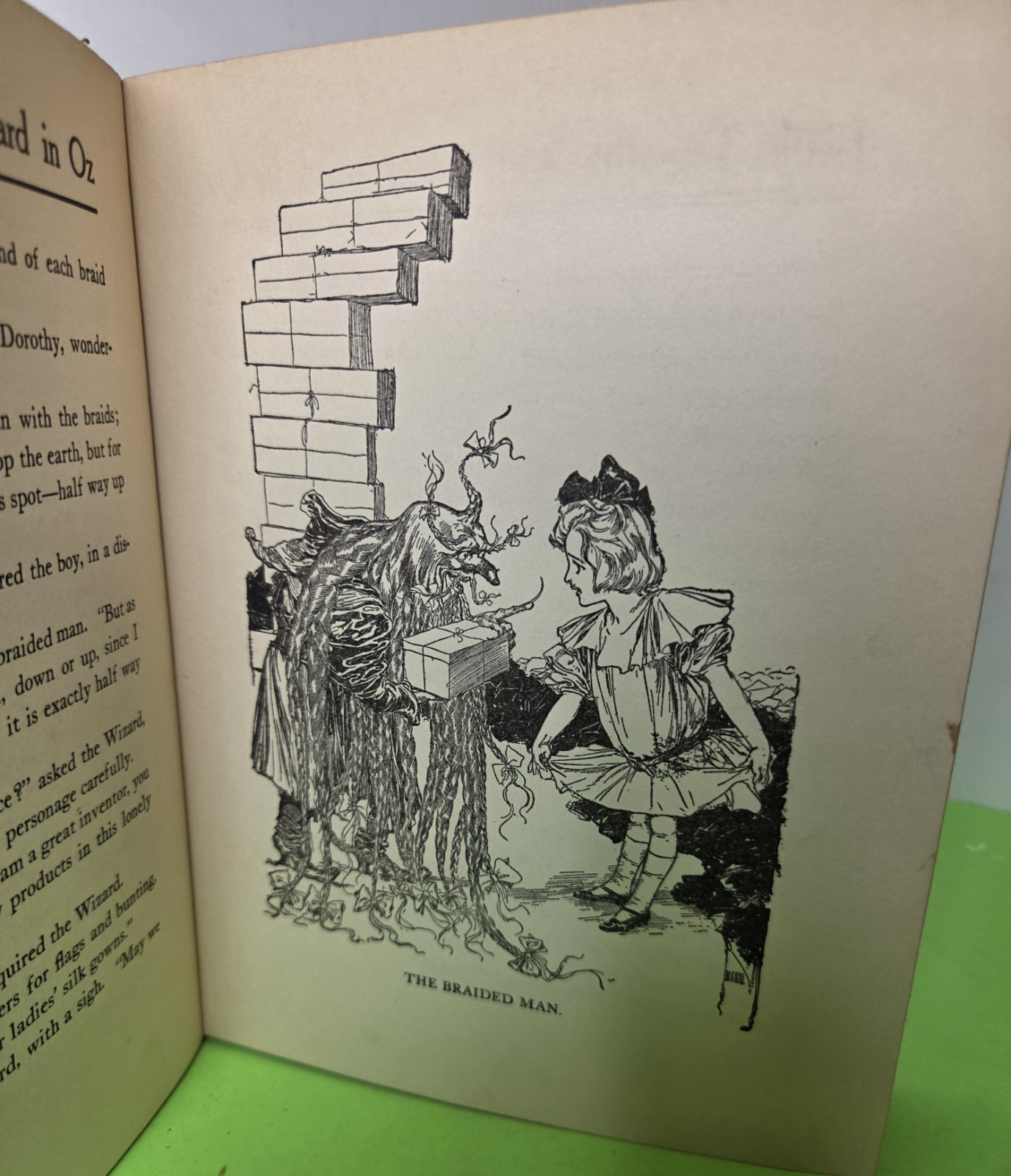 DOROTHY AND THE WIZARD IN OZ by L. FRANK BAUM – HARDCOVER Vintage