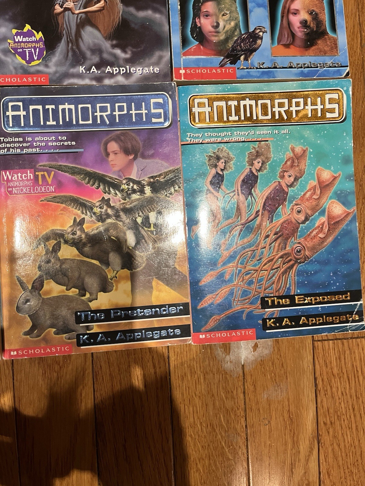 Lot of 12 Animorphs Paperback Books K.A. Applegate Megamorphs Vintage