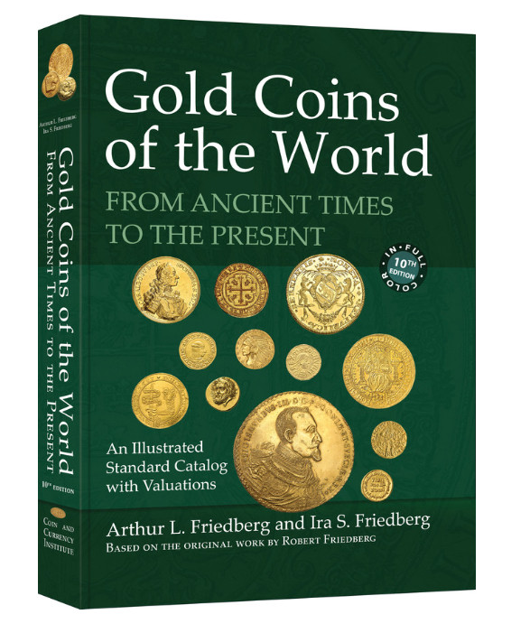 NEW! Gold Coins of the World (Friedberg) Book – Hard Cover