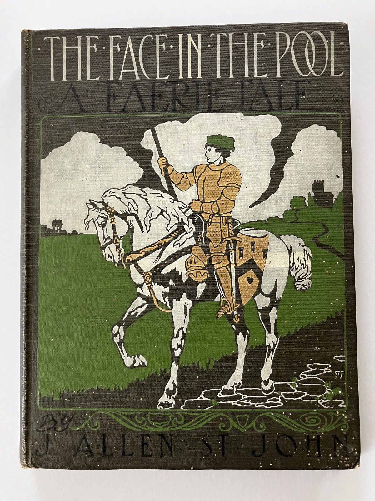 The Face In The Pool: A Faerie Tale, J. Allen St. John, 1st Ed, 1905, Signed