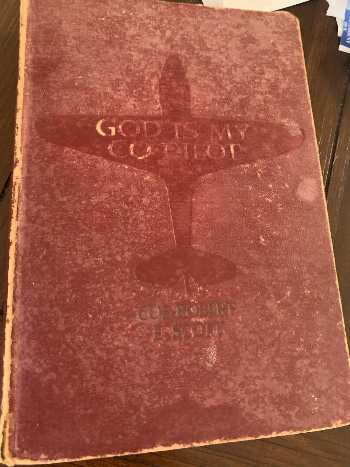 GOD IS MY CO PILOT Scribner 1943 by Robert L. Scott, Jr. Charles Scribner’s Son