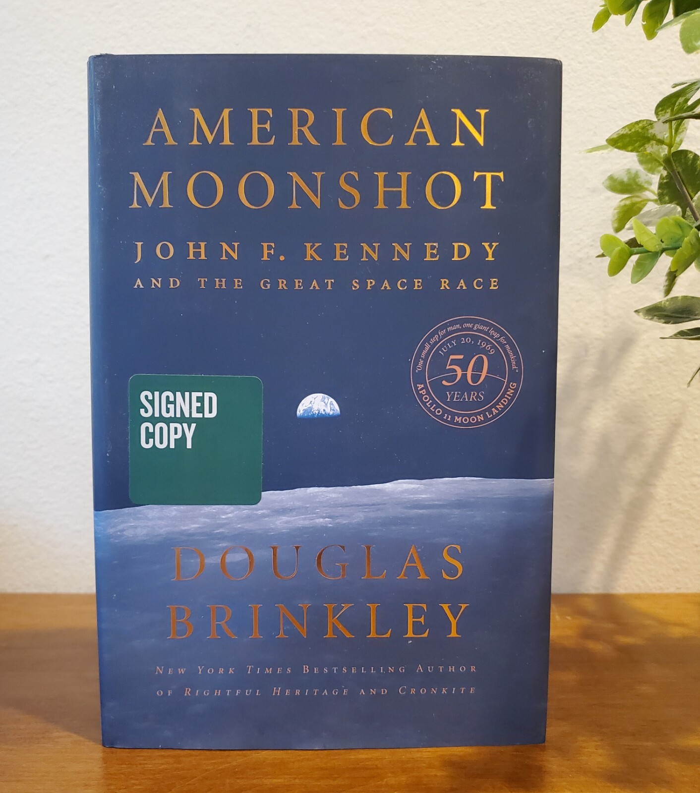 American Moonshot John F Kennedy Douglas Brinkley HC/DJ 1st Edition Signed!