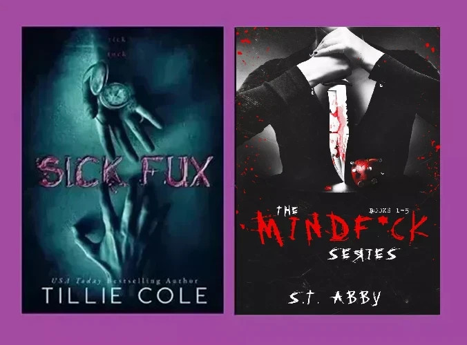 Sick Fux & Mindfuck Paperback – 2 Book Set, COMBO US