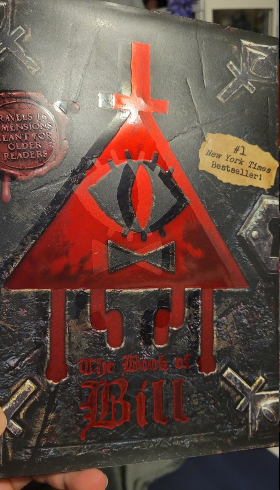 The Book of Bill RARE GLOSS MISPRINT Alex Hirsch (2024 Hardcover) Gravity Falls