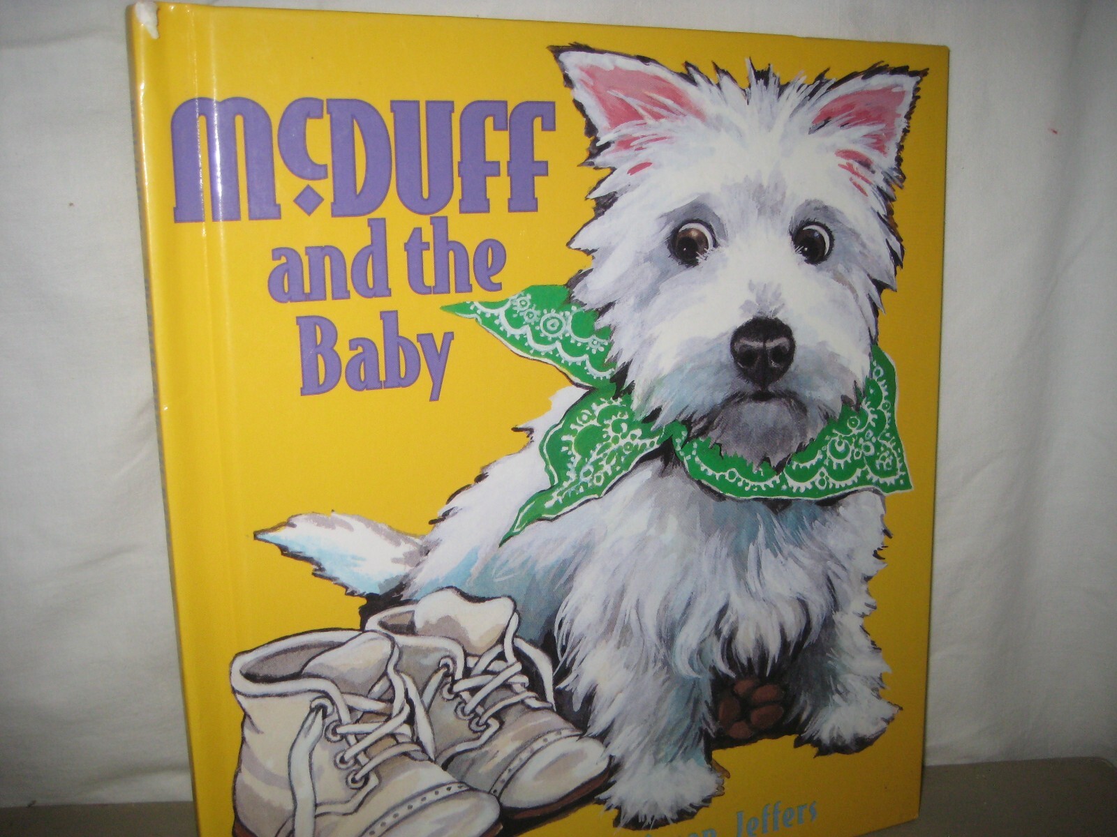 McDuff and the Baby/ Wells/ Jeffers/ hardback/1997/ 1st ed/ weekly reader