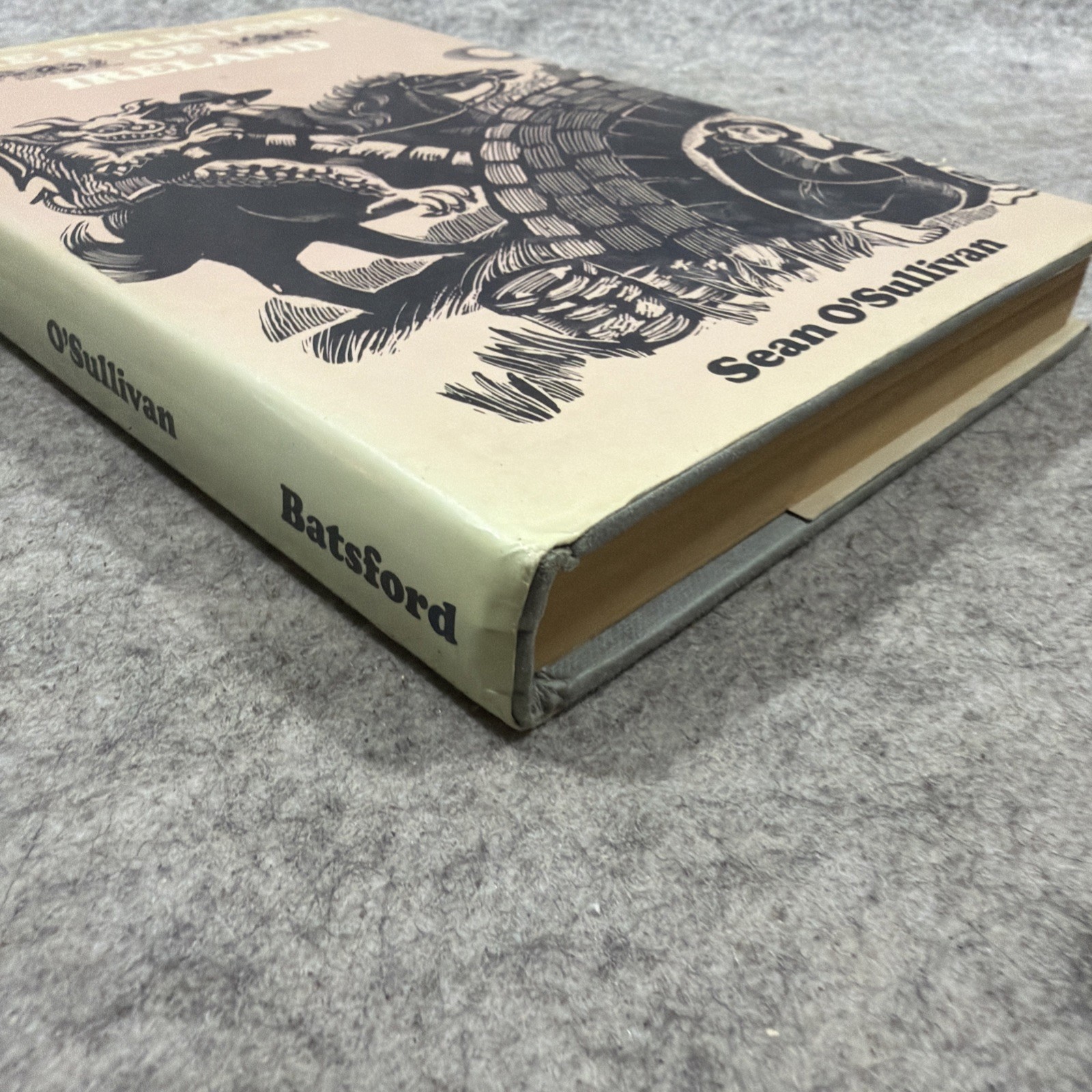 The Folklore of Ireland by Sean O’Sullivan 1974 hardcover book