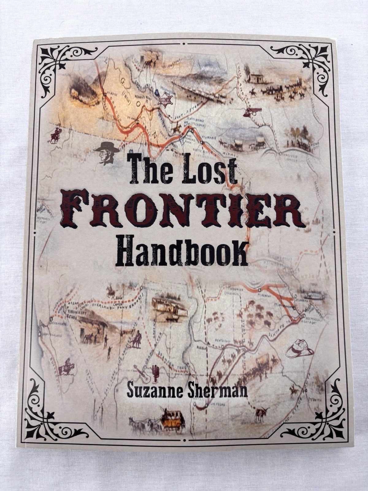 The Lost Frontier Handbook Suzanne Sherman Out Of Print Survival Prepper RARE