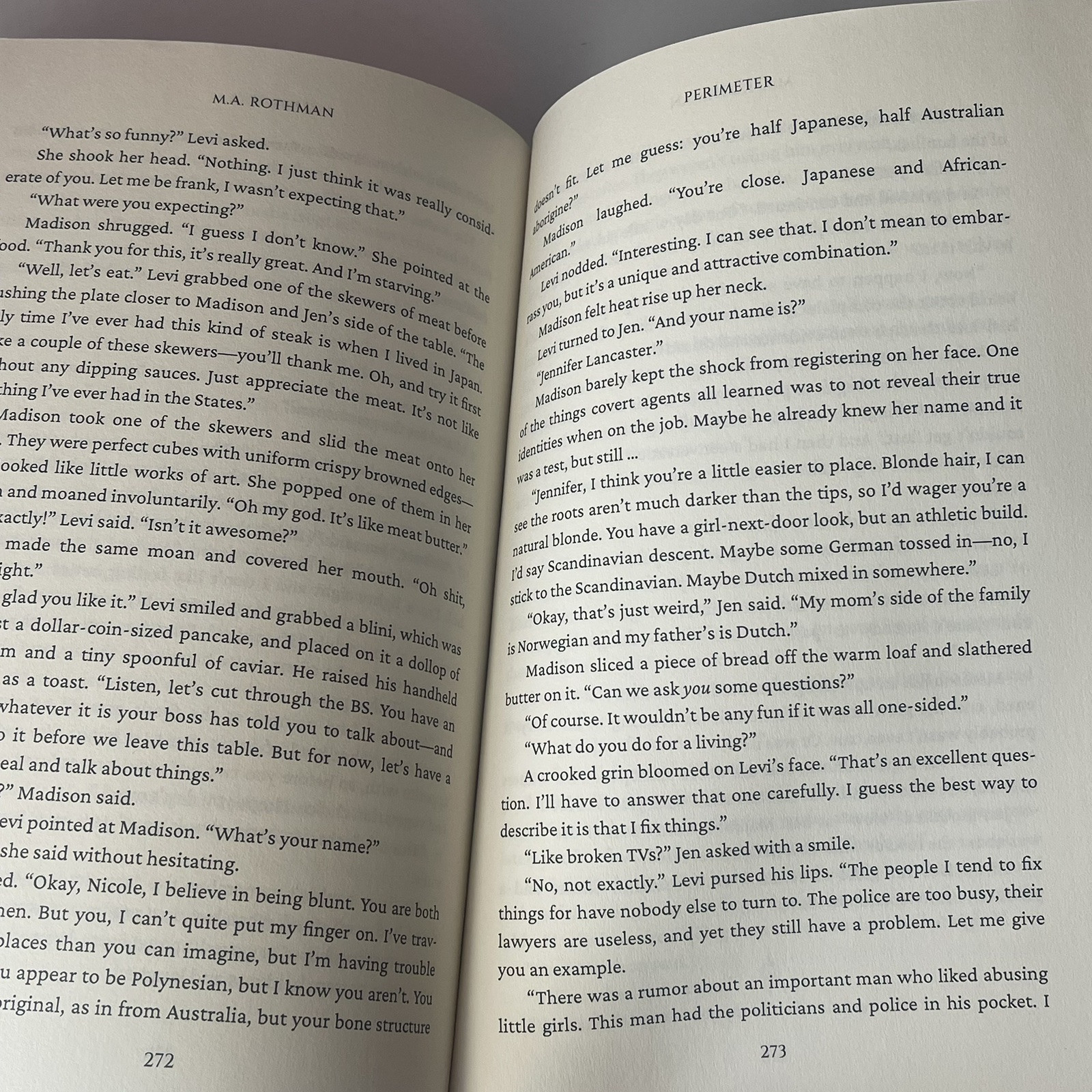 Perimeter (A Levi Yoder Thriller), Rothman, M.A., 9781983357213