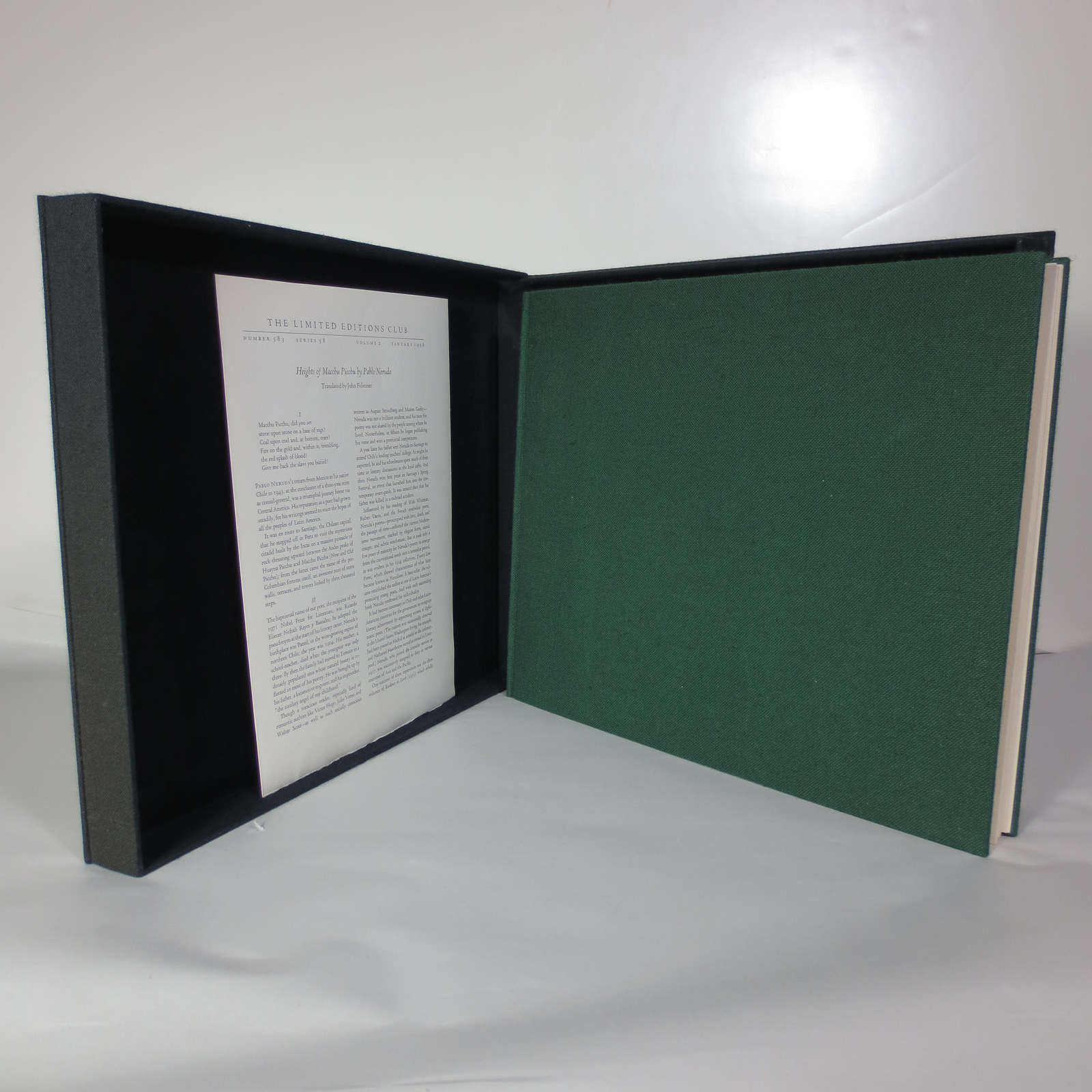 Heights of Macchu Picchu (Limited Editions Club – Signed by the artist)