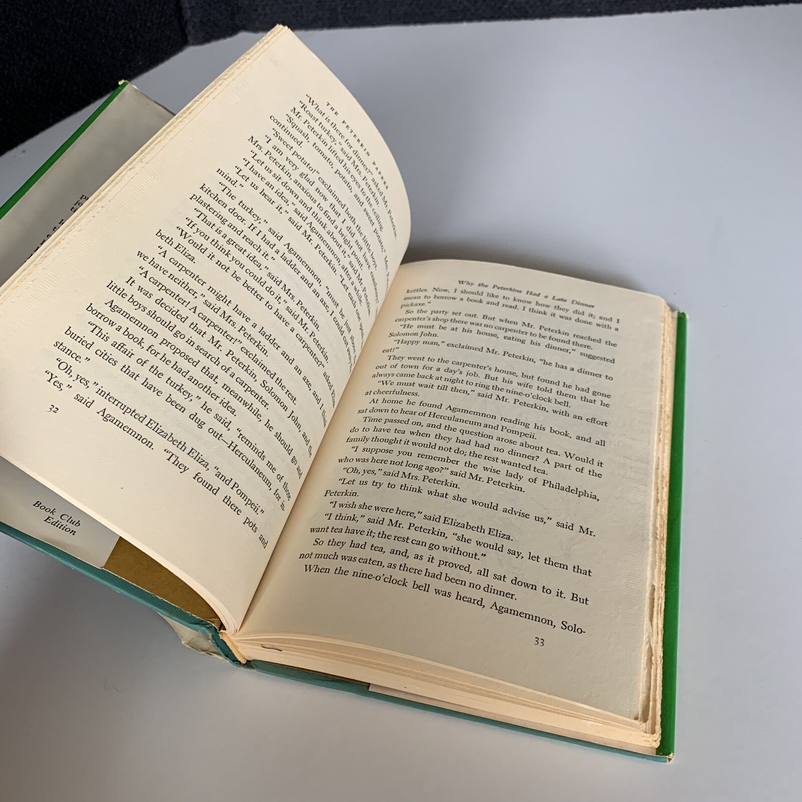 THE PETERKIN PAPERS by Lucretia Hale. Book Club Edition, 1955, 192 pages HCDJ