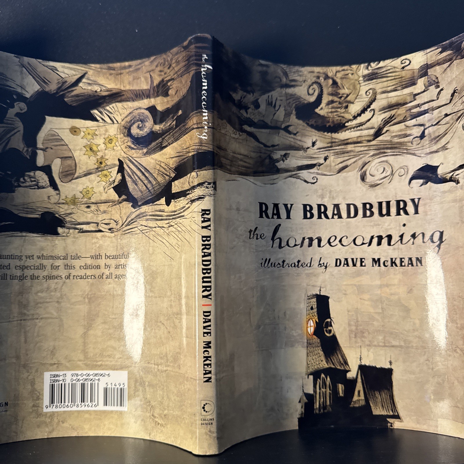 The Homecoming | by Ray Bradbury | Illustrated by Dave McKean | HC/DJ | First Ed