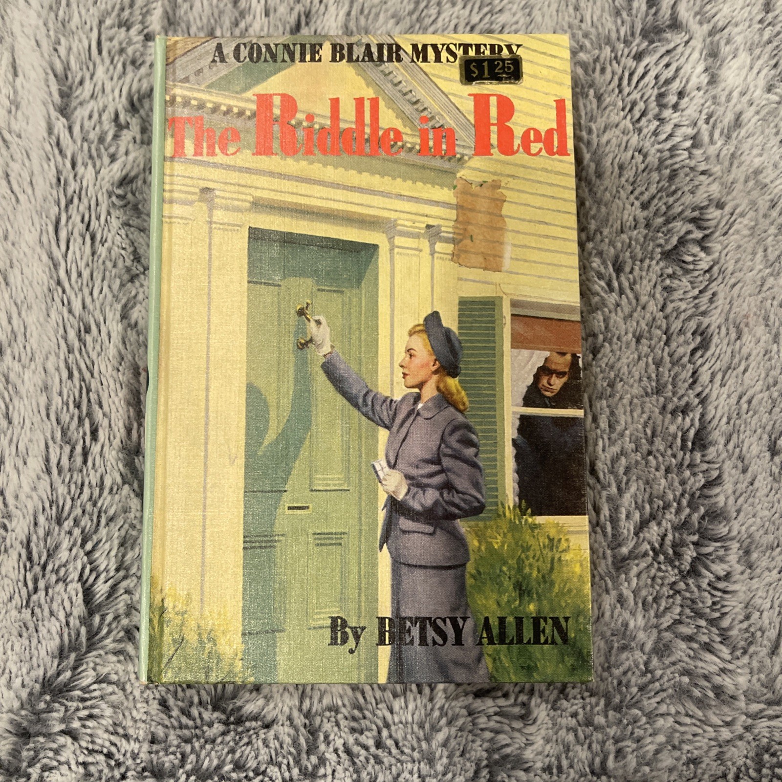 Connie Blair #2 The Riddle in Red By Betsy Allen 1948 Vintage Hardcover Book