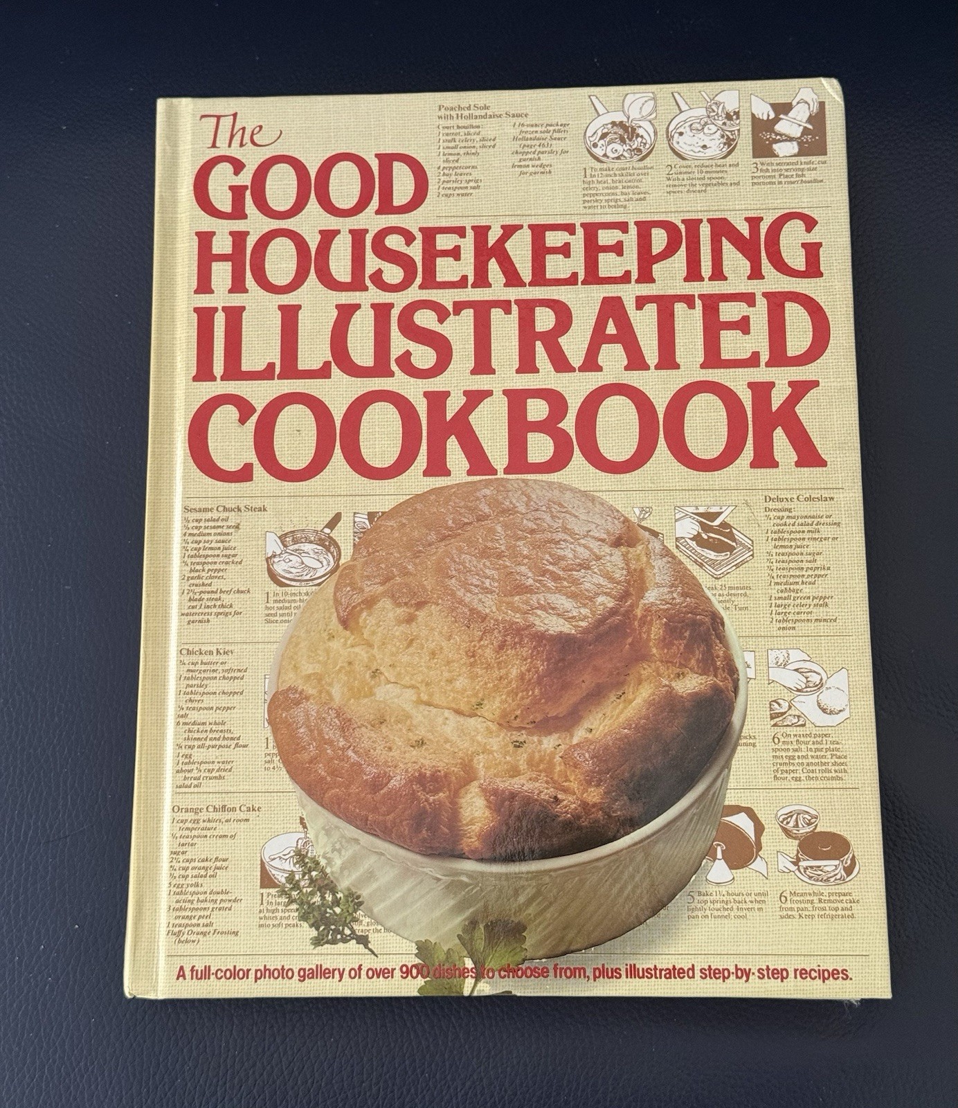 Vtg 1980 The Good Housekeeping Illustrated Cookbook by Zoe Coulson Hardcover-123