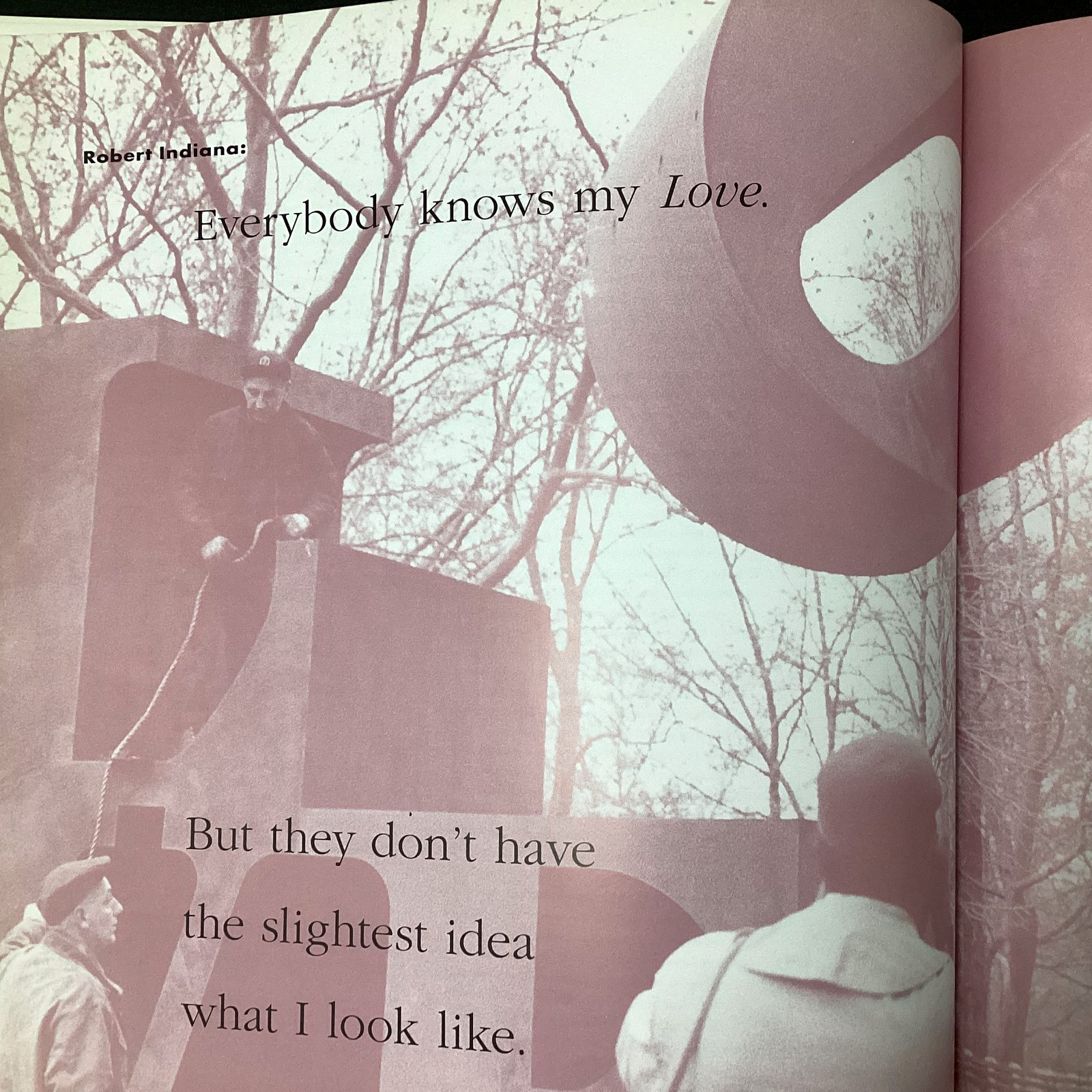 LOVE AND THE AMERICAN DREAM THE ART OF ROBERT INDIANA by Aprile Gallant 1999