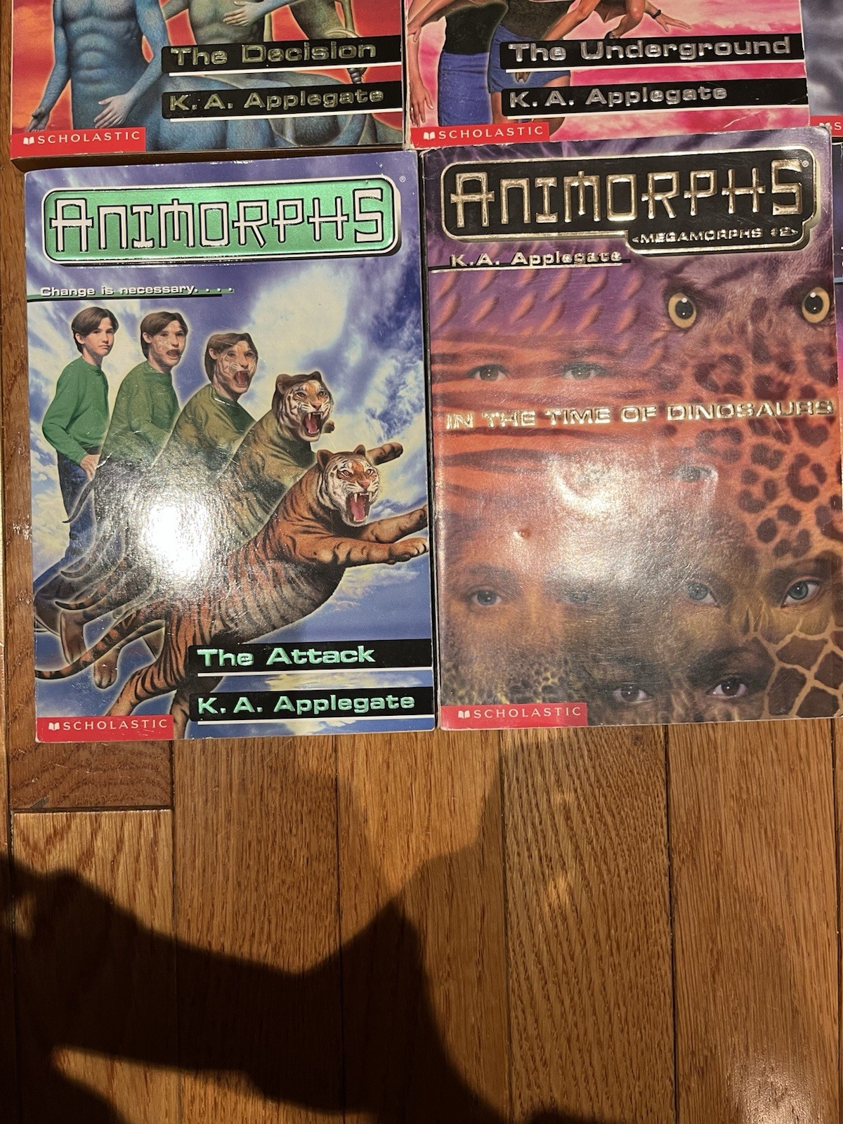 Lot of 12 Animorphs Paperback Books K.A. Applegate Megamorphs Vintage
