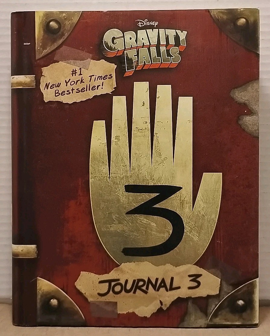 Gravity Falls : Journal 3 by Alex Hirsch – 2016 – 1st Edition Hardcover w/ DJ