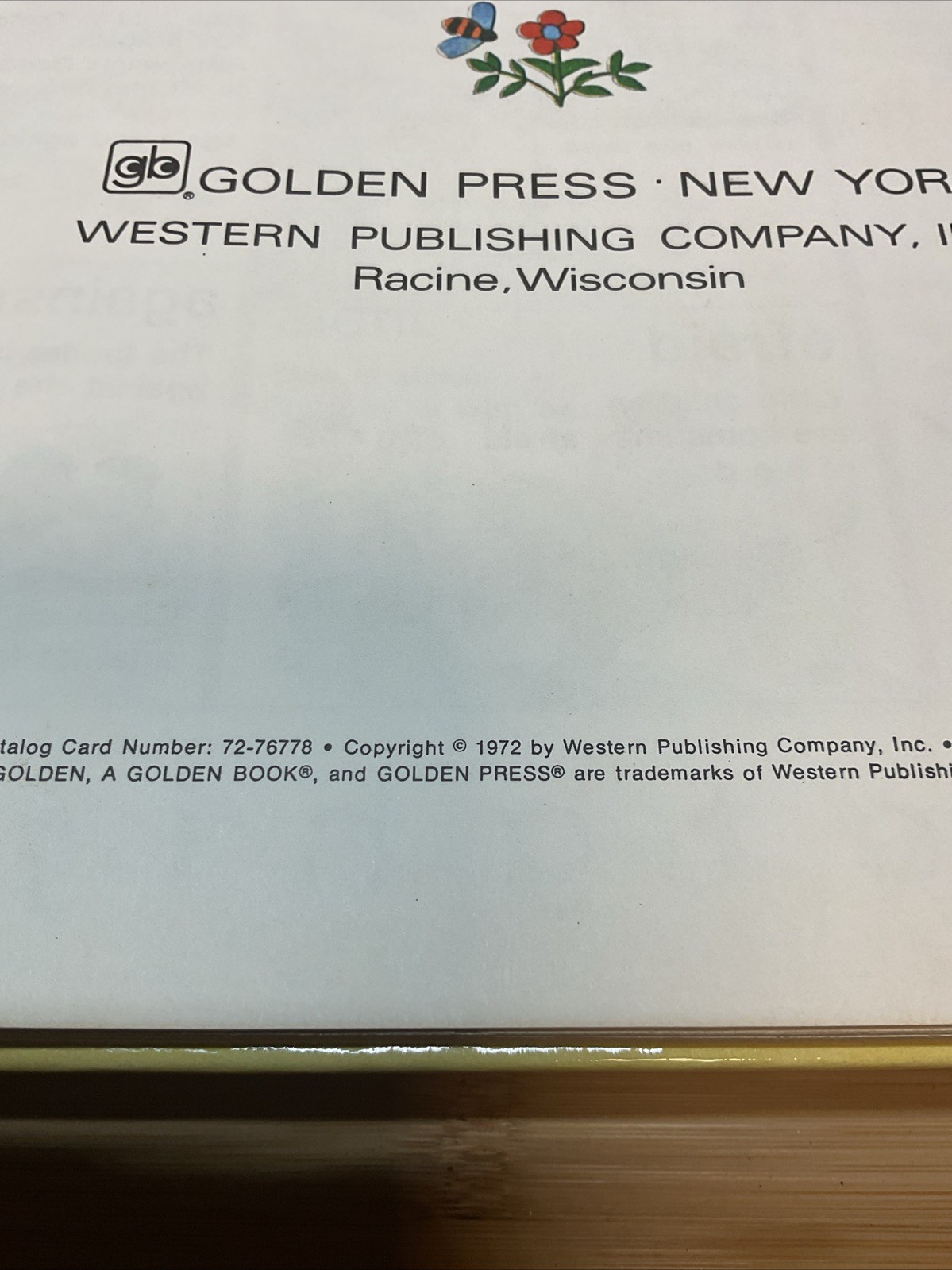 1972 The New Golden Dictionary Golden Book 10.5″x12″