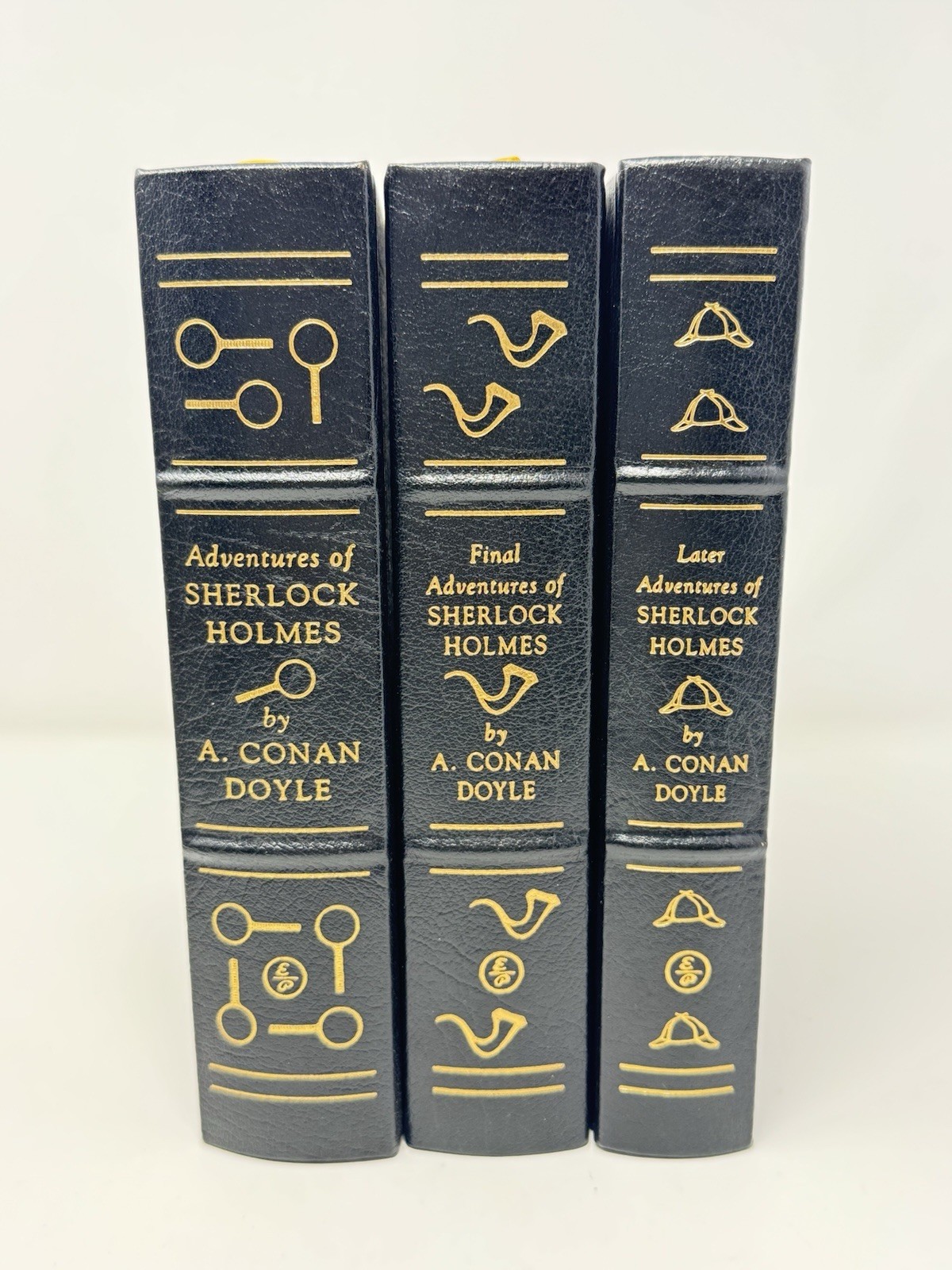 Easton Press Complete Sherlock Holmes 100th Anniversary 3 Vol Set