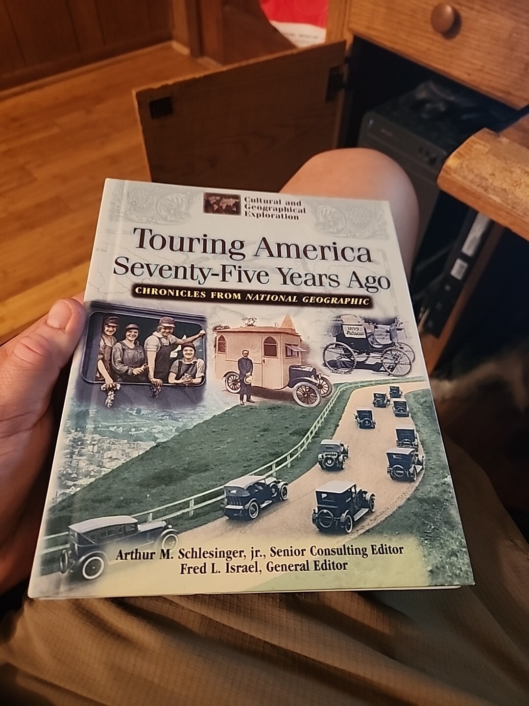 Touring America Seventy-Five Years Ago Library Binding Hardcover Schlesinger