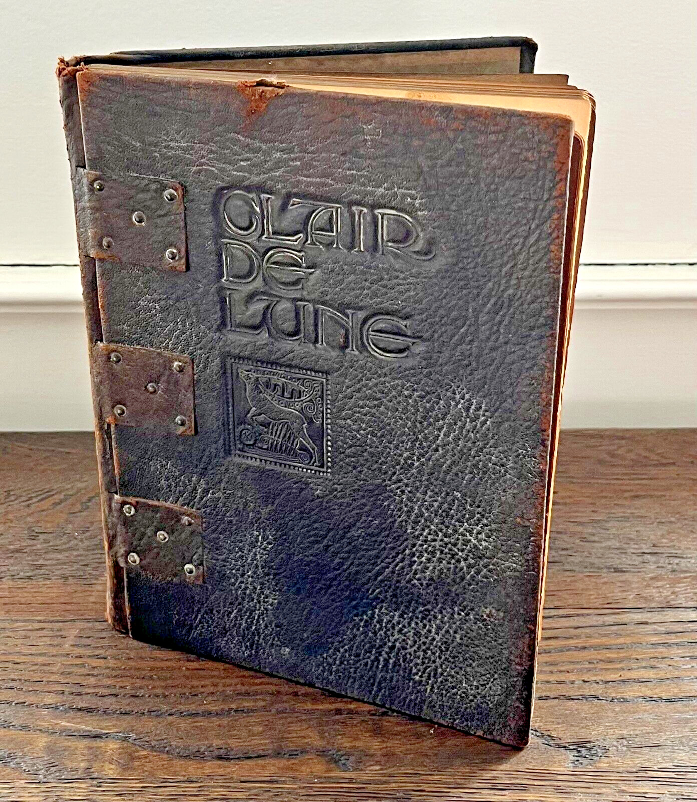 Clair De Lune And Other Troubadour Romances – Mottled Calf Binding 1st Edition